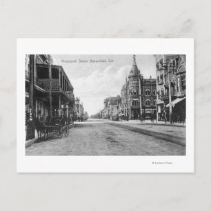 View of Nineteenth Street # 2Bakersfield, CA Postcard
