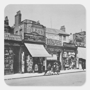 View of Notting Hill Gate, c.1913 Square Sticker