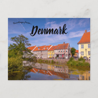 View of Nyborg Denmark Postcard