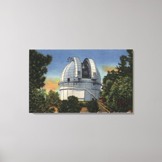 View of Observatory & Telescope Dome Canvas Print (Front)