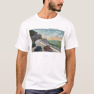 View of Old Cars on Whiteface Memorial Hwy T-Shirt