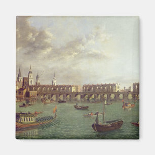 View of Old London Bridge Magnet