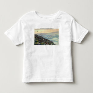 View of Other Adirondack Mts above the Clouds Toddler T-shirt