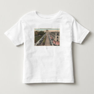 View of Pacific Avenue and City Hall Toddler T-shirt