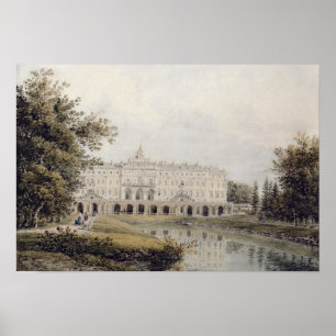 View of Palace of Strelna near St. Petersburg Poster