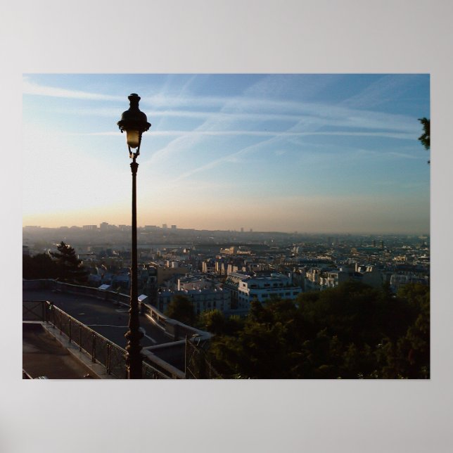 View of Paris Poster (Front)