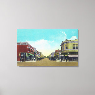 View of Park Avenue Idaho Falls, ID Canvas Print