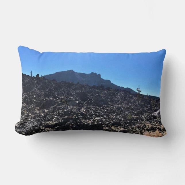 View of Paulina Peak, OR Lumbar Pillow (Front)