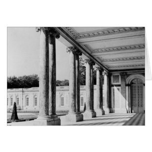 View of peristyle and left wing of the Trianon