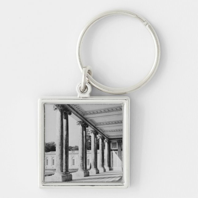 View of peristyle and left wing of the Trianon Keychain (Front)