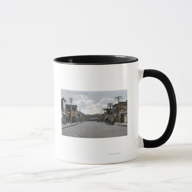 View of Plaza, Tahquitz Canyon Mug (Right)