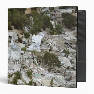View of Port-au-Prince, Haiti Binder