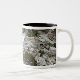 View of Port-au-Prince, Haiti Two-Tone Coffee Mug