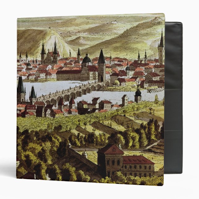 View of Prague Binder (Front/Inside)