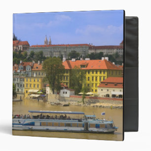 View of Prague Castle and town by Vltava Binder