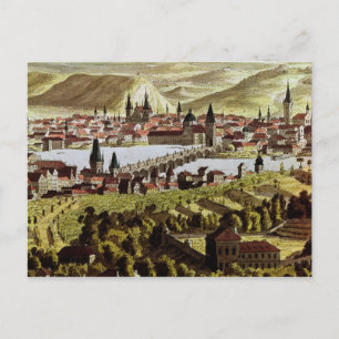 View of Prague Postcard