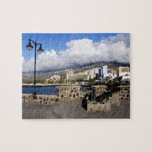 View of Puerto de la Cruz from Plaza de Europa Jigsaw Puzzle