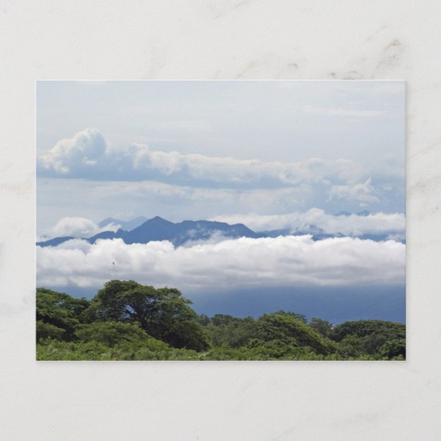 View of Puerto Vallarta Mountains Postcard (Front)