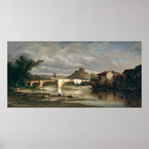 View of Puy-en-Velay from Espaly, 1872 Poster