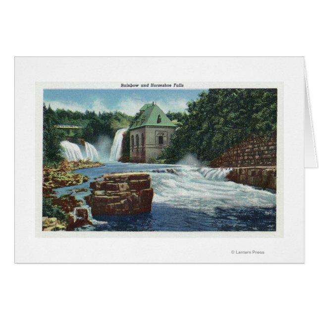 View of Rainbow and Horseshoe Falls (Front Horizontal)