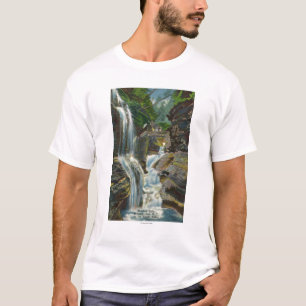 View of Rainbow Falls and Bridge T-Shirt
