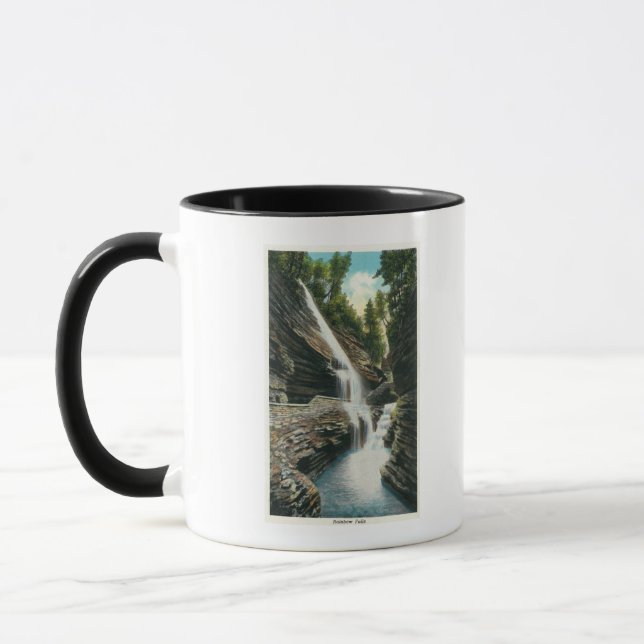 View of Rainbow Falls Mug (Left)