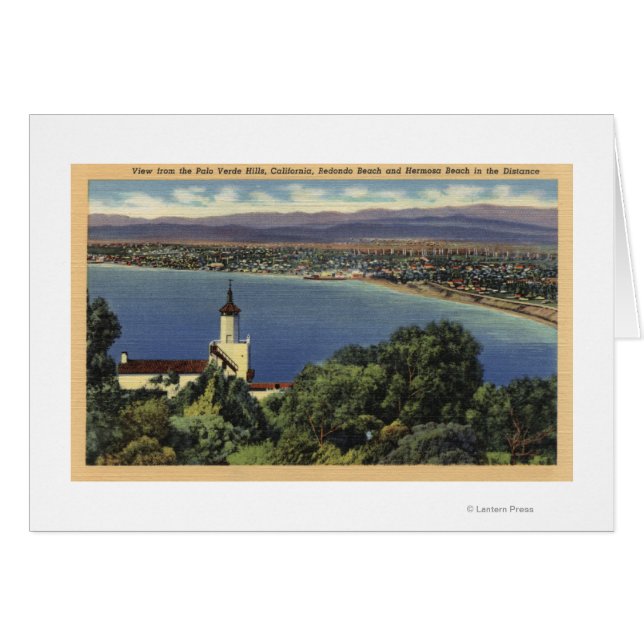View of Redondo & Hermosa Beaches (Front Horizontal)