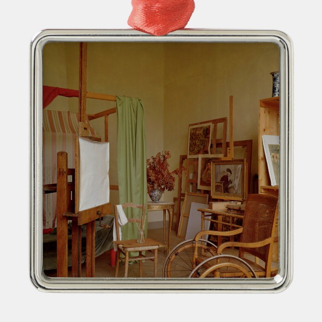 View of Renoir's studio, used from 1907 Metal Ornament (Front)