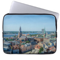 View of Riga city center from above