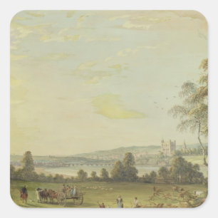 View of Rochester Square Sticker