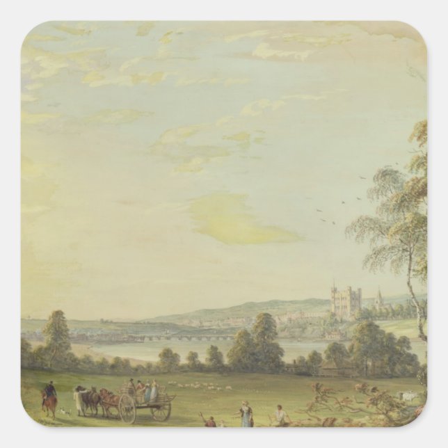 View of Rochester Square Sticker (Front)