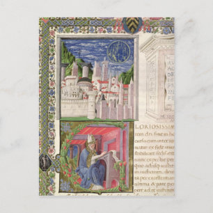 View of Rome as the City of God Postcard