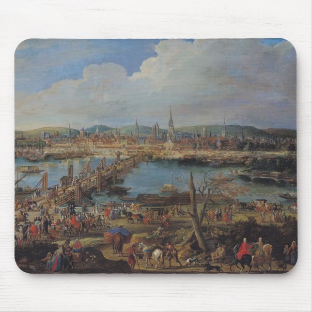View of Rouen from Saint-Sever, c.1715-20 Mouse Pad (Front)