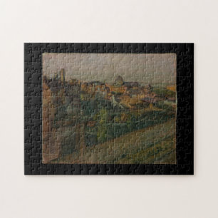 View of Saint-Valéry-sur-Somme Edgar Degas Jigsaw Puzzle