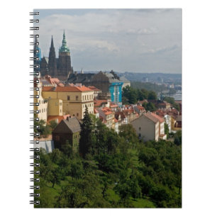 View of Saint Vitus's Cathedral, Prague, Czech Notebook