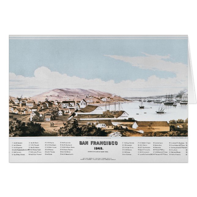 View Of San Francisco, 1849 (Front Horizontal)