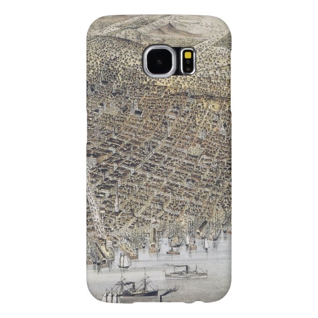 View Of San Francisco, 1878 Case-Mate Samsung Galaxy Case (Back)