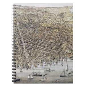 View Of San Francisco, 1878 Notebook