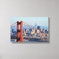 View of San Francisco Through Golden Gate Bridge