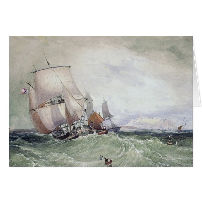 View of Scarborough, with a Collier Brig (Front Horizontal)