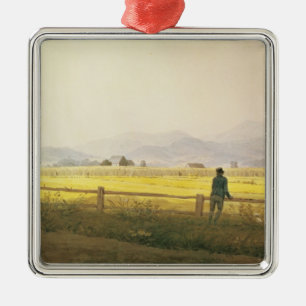 View of Schmiedebergerkamm, c.1837 Metal Ornament
