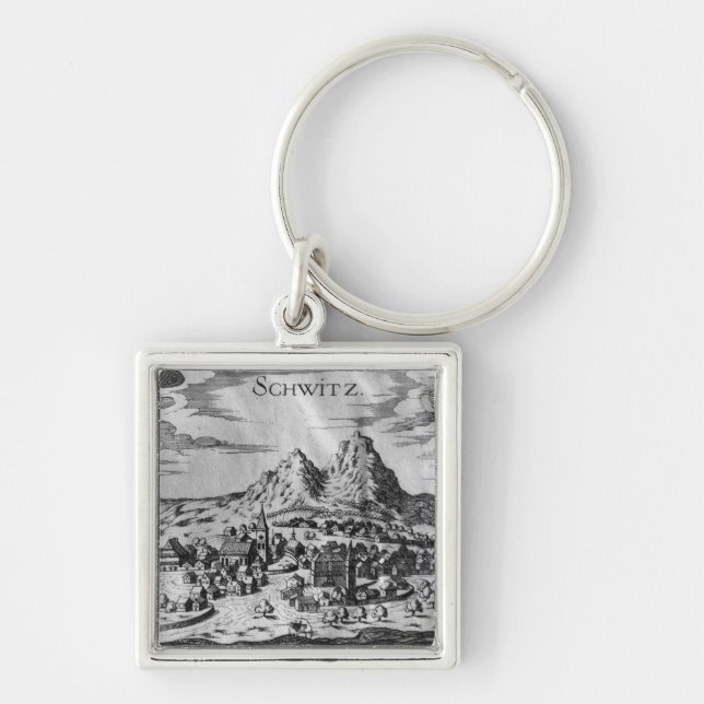 View of Schwyz Keychain (Front)