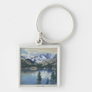 View of Shadow Lake, Sierra Nevada Mountains Keychain