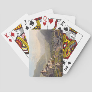 View of Sion, illustration from 'Voyage Pittoresqu Playing Cards
