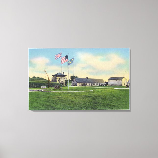 View of Sir William Johnson Council Chamber Canvas Print (Front)