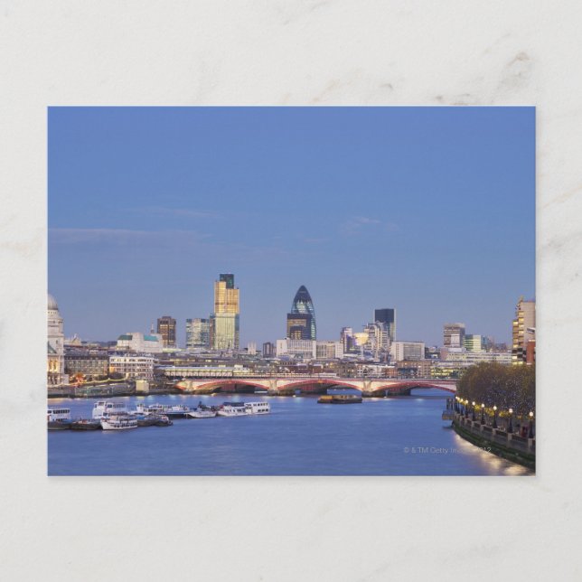 View of Skyline Postcard (Front)