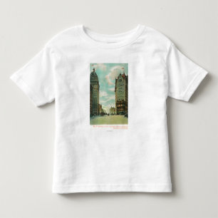 View of Skyscrapers that Survived 1906 Toddler T-shirt