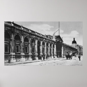 View of Smithfield Meat Market, c.1905 Poster