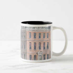 View of Soho Square and Carlisle House Two-Tone Coffee Mug
