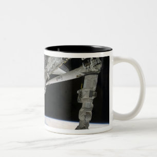 View of Space Shuttle Discovery Two-Tone Coffee Mug